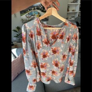 byTimo floral blouse EUC